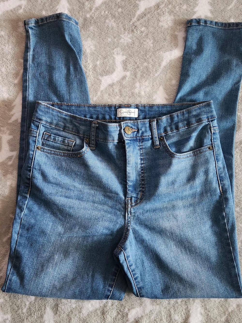 Jessica Simpson Women's Light Blue Skinny Jeans